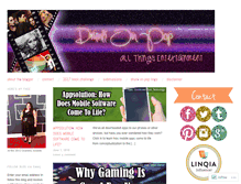 Tablet Screenshot of drunkonpop.com